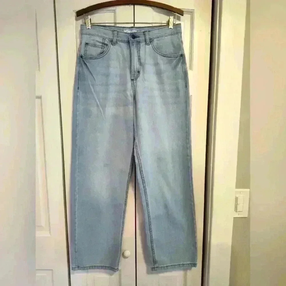 Vintage Wrangler Women's jeans | 100% Cotton | light blue wash | 16/30 waist